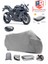 Kawasaki Ninja H2 Sx Arka Çanta Uyumlu (Gri) Motorsiket Brandası Motor Örtüsü Çadır Su Geçirmez Motosiklet Kılıfı Motor Brandası 1