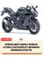 Kawasaki Ninja H2 Sx Arka Çanta Uyumlu (Gri) Motorsiket Brandası Motor Örtüsü Çadır Su Geçirmez Motosiklet Kılıfı Motor Brandası 2