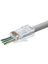 Cat6 Konnektör Ez RJ45 100LÜ Paket Şeffaf HDX5030 1