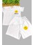 Unısex Çocuk Gülenyüz Baskılı Alt Üst 2li Takım Yazlık Ince 2