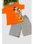 Mickey Mouse Baskılı Unisex Çocuk 2li Alt Üst Takım Yazlık 2