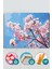 Sakura Ağacı ve Çiçeği Sayılarla Boyama Seti 1