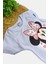 Kız Çocuk Minnie Mouse Baskılı Taytlı Alt Üst 2'li Takım Yazlık Kısa Kollu 4