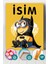 Isme Özel Batman Minyon Sayılarla Boyama Seti 1