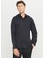 Slim Fit Klasik Yaka Siyah Erkek Gömlek ACE020261535_SYH 3