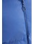 Kadın Regular Fit Klasik Kesim Kapüşonlu Şişme Indigo Mont 6