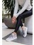 Seventy Kadin Gri Gercek Deri Süet Sneaker 6