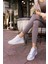 Jacib Kadın Gumus Saten Sneaker 2