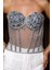 Siyah Taşlı El Yapımı Elegant Korse – Halloween Black Swan Korse 4
