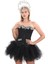 Siyah Taşlı El Yapımı Elegant Korse – Halloween Black Swan Korse 1