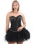 Siyah Taşlı El Yapımı Elegant Korse – Halloween Black Swan Korse 2