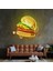 Spor Yapan Hamburger Neon LED 1