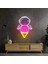 Dondurma Yiyen Astronot Neon LED 1