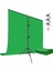 Yeşil Ekran Arka Plan Standı ,oyun,fotoğraf , Stream, Chroma Key 1 X2M Greenscreen Backdrop Kiti 1