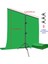 Yeşil Ekran Arka Plan Standı ,oyun,fotoğraf , Stream, Chroma Key 1 X2M Greenscreen Backdrop Kiti 2