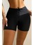 Kadın Siyah Önden Bağcıklı Deniz Şortu 1