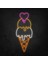 Kalpli Eriyen Dondurma Neon LED 1