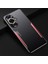 Huawei Nova 11 Pro Kılıfı,elektroliz Kaplama Metal Arka Panel + Yumuşak Tpu Tampon Çift Darbeye Dayanıklı Kılıf-Kırmızı (Yurt Dışından) 1