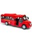 Otobüs Oyuncak Kırılmaz Sesli Itfaiye Otobüsü Işıklı 20 cm Kırmızı 1