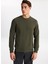 Yuvarlak Yaka Açık Haki Erkek Sweatshırt 261 Lcm 241063 Newdwade A. Haki 2