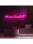 Hashtag Nail Edit Neon LED Yazı 1