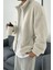 Erkek Isı Termal Iç Dış Sherpa Sonbahar Kış Tam Fermuarlı Peluş Polar Sweatshirt 3