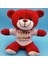 Mdb Happy Birthday Tişörtlü Peluş Kırmızı Ayıcık 1