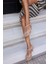 Jeroy Kadın Nude Bantlı 5 cm Topuklu Sandalet 3