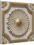 Royal Bej Altın Eskitme 45X45 cm Dekoratif Duvar Paneli – 6’lı Set 4