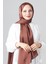 Çikolata Harem Scarf Como Saten Şal 1