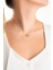 Liora Heart 18 Ayar Rose Altın Kaplama 55 cm Gümüş Kolye 4