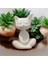 Yoga Yapan Kedi Dekoratif Biblo 2