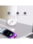 LED Işıklı 40W 4 USB ve 2 Type C Girişli Çoklu Dokunmatik Şarj Aleti Gece Lambası 4