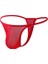 Erkek Kırmızı Transparan Tanga Iç Giyim 1