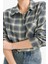 Overshirt Fit Gömlek Yaka Kareli Flanel Uzun Kollu Gömlek G3614AX25AU 5