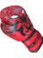 Drago Boks Eldiveni Kırmızı 16 oz Cırt Bantlı Suni Deri Malzeme ile Üretilmiştir 5