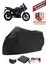 Bajaj Pulsar 220 Siyah Motorsiket Brandası Motor Örtüsü Çadır Su Geçirmez Motosiklet Kılıfı Motor Brandası 1
