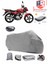 Yuki Forza 170 Arka Çanta Uyumlu (Gri) Motorsiket Brandası Motor Örtüsü Çadır Su Geçirmez Motosiklet Kılıfı Motor Brandası 1
