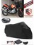 Bumoto/jinling Ventura F250CC Siyah Arka Çanta Uyumlu Motorsiket Brandası Motor Örtüsü Çadır Su Geçirmez Motosiklet Kılıfı Motor Brandası 1