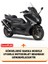 Yamaha Tmax 530 Motor Brandası Gri Motorsiket Brandası Motor Örtüsü Çadır Su Geçirmez Motosiklet Kılıfı Motor Brandası 2