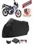 Yuki Y?ld?z 130 Siyah Motorsiket Brandası Motor Örtüsü Çadır Su Geçirmez Motosiklet Kılıfı Motor Brandası 1