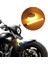 Evrensel Motosiklet Çatal LED Dönüş Sinyali Şerit Işık Kiti (Yurt Dışından) 4