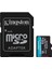 Kingston SDCG4-512GB 512GB Microsdxc Canvas Go Plus Gen4 200MB-S A2 U3 V30 Card + Adp Hafıza Kartı 1