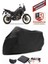 Honda CRF1000L Africa Twin Siyah Motorsiket Brandası Motor Örtüsü Çadır Su Geçirmez Motosiklet Kılıfı Motor Brandası 1
