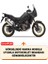 Honda CRF1000L Africa Twin Siyah Motorsiket Brandası Motor Örtüsü Çadır Su Geçirmez Motosiklet Kılıfı Motor Brandası 2