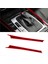 Mercedes-Benz W204 2007-13 Için Kırmızı Vites Kolu Yan Panel Kapağı Döşemesi (Yurt Dışından) 5