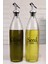 Vetro 2'li Zeytinyağı ve Sıvıyağ Şişesi Yağdanlık 1000 ml SH-003 4