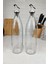 Vetro 2'li Zeytinyağı ve Sıvıyağ Şişesi Yağdanlık 1000 ml SH-003 5
