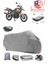 Mondial Rx1 Motor Brandası Gri Arka Çanta Uyumlu Motorsiket Brandası Motor Örtüsü Çadır Su Geçirmez Motosiklet Kılıfı Motor Brandası 1
