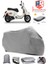 Vespa Gts 125 Supertech Motor Brandası Gri Motorsiket Brandası Motor Örtüsü Çadır Su Geçirmez Motosiklet Kılıfı Motor Brandası 1